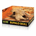 Exo Terra Buffalo Skull Hideout Realistic Reptile Shelter